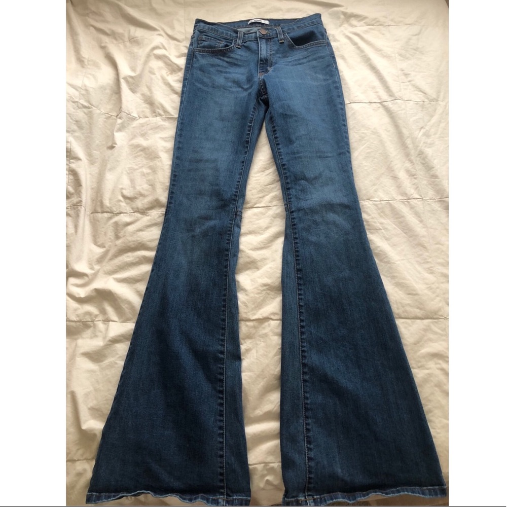 O2 Denim bellbottom jeans